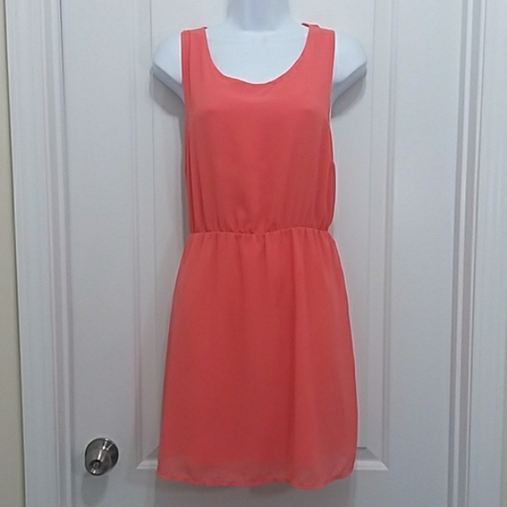 *5/$20* H&M Divided Peach Crisscross Dress